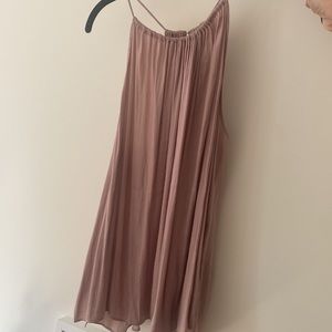 LOFT high neck blouse blush